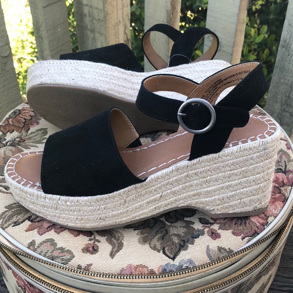 Universal Thread Shoes - Universal Thread Morgan platform wedges espadrille